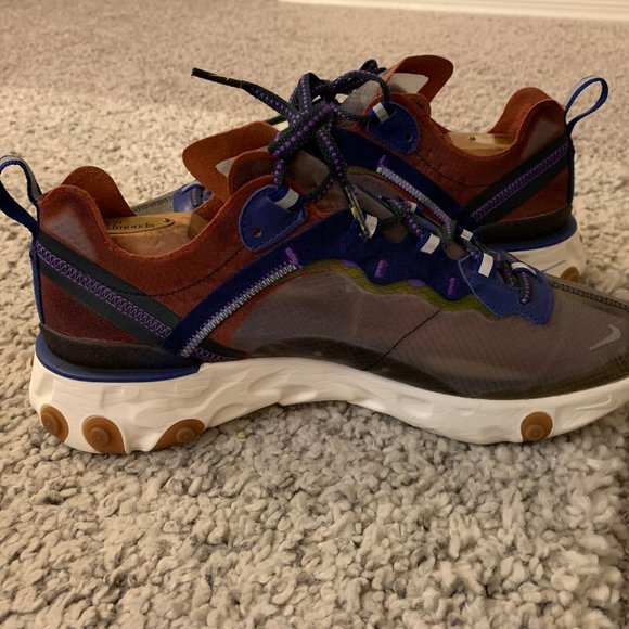 Nike React Element 87 Dusty Peach - Picture 5 of 7